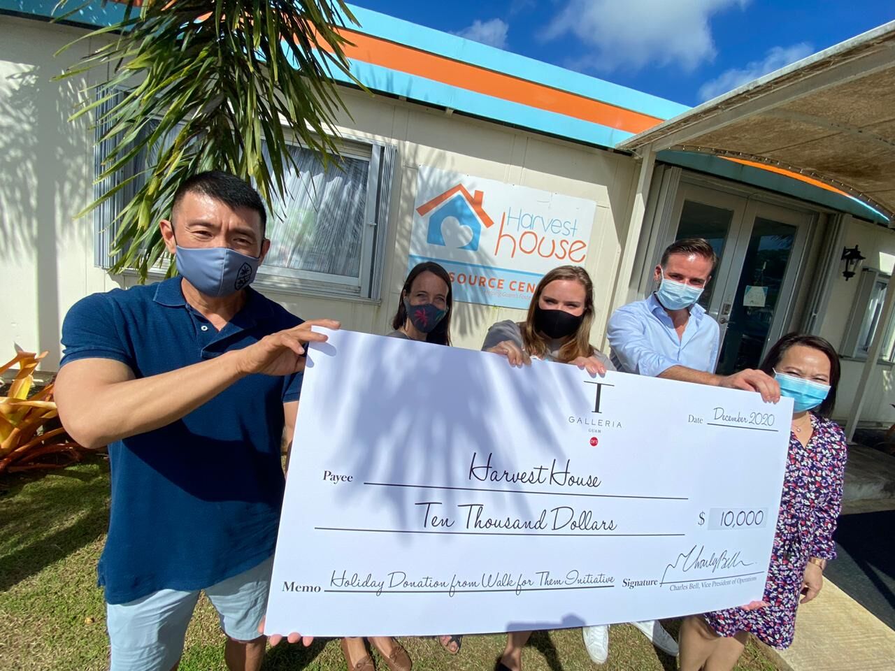 DFS Group's global employee initiative raises $180K; $10K goes to Guam nonprofit